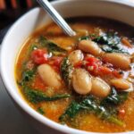 Best Tuscan White Bean Soup - Eat With Clarity