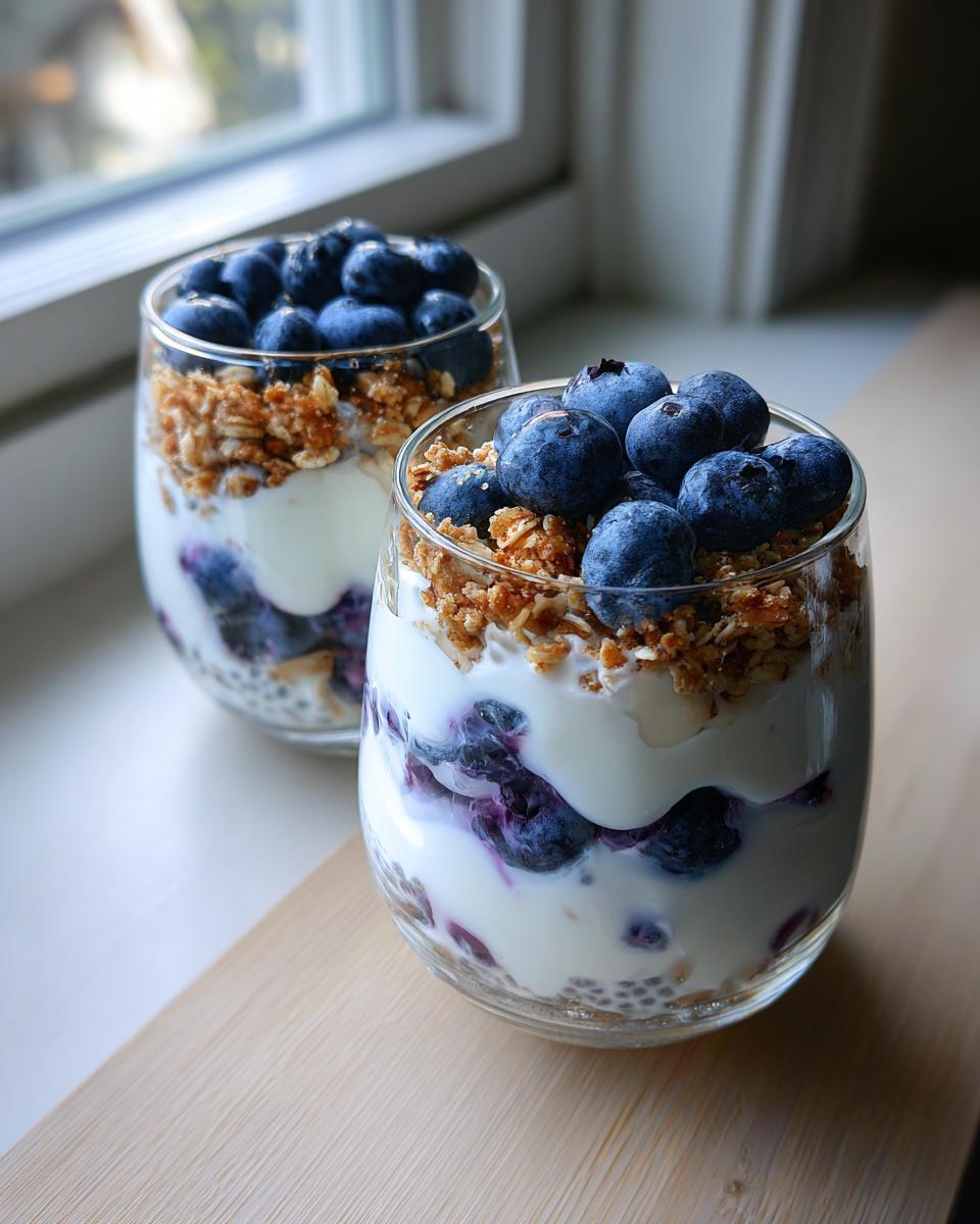 Blueberry Yogurt Chia Breakfast Cups - detail 1