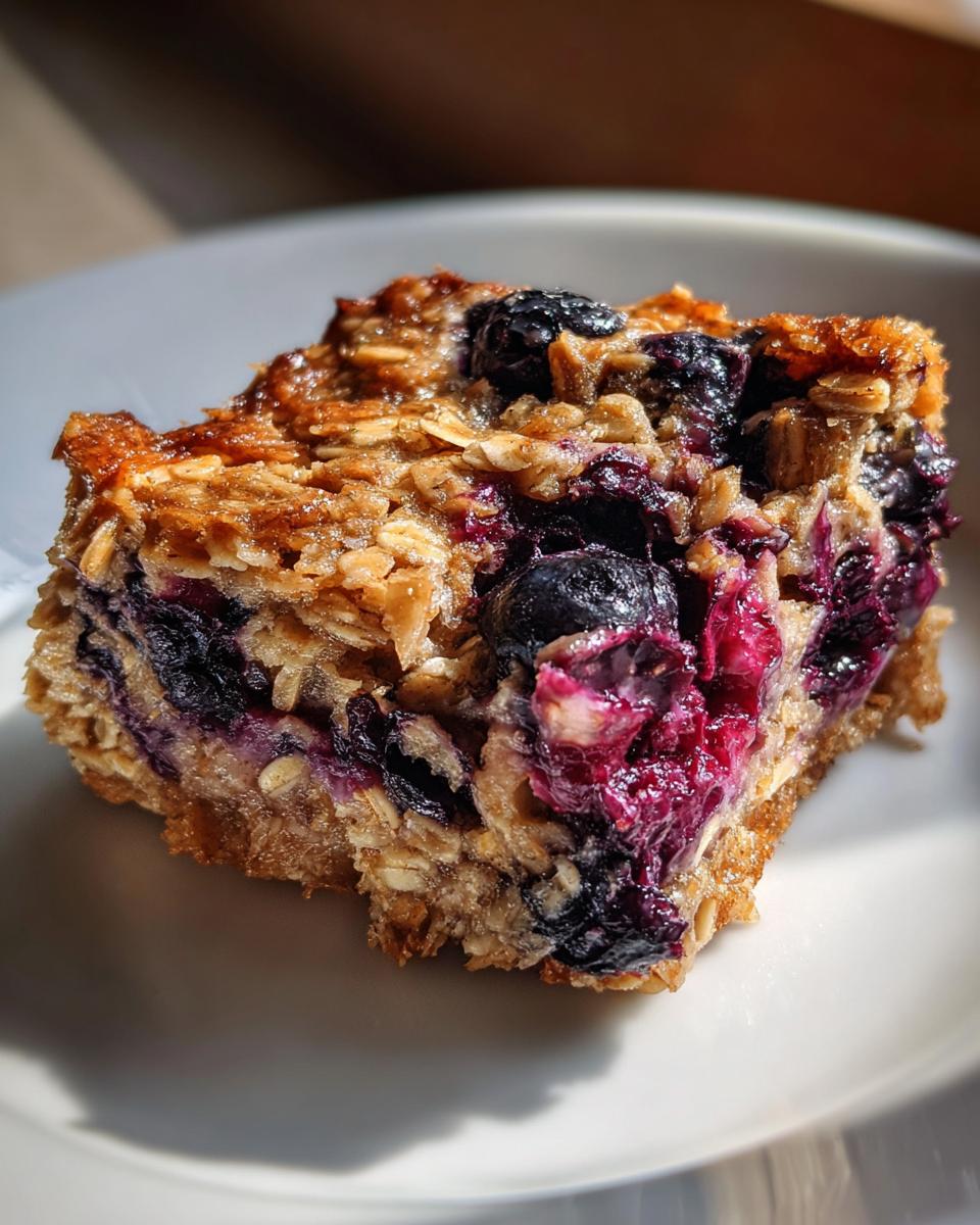 Blueberry Yogurt Oat Squares for Busy Days - detail 1