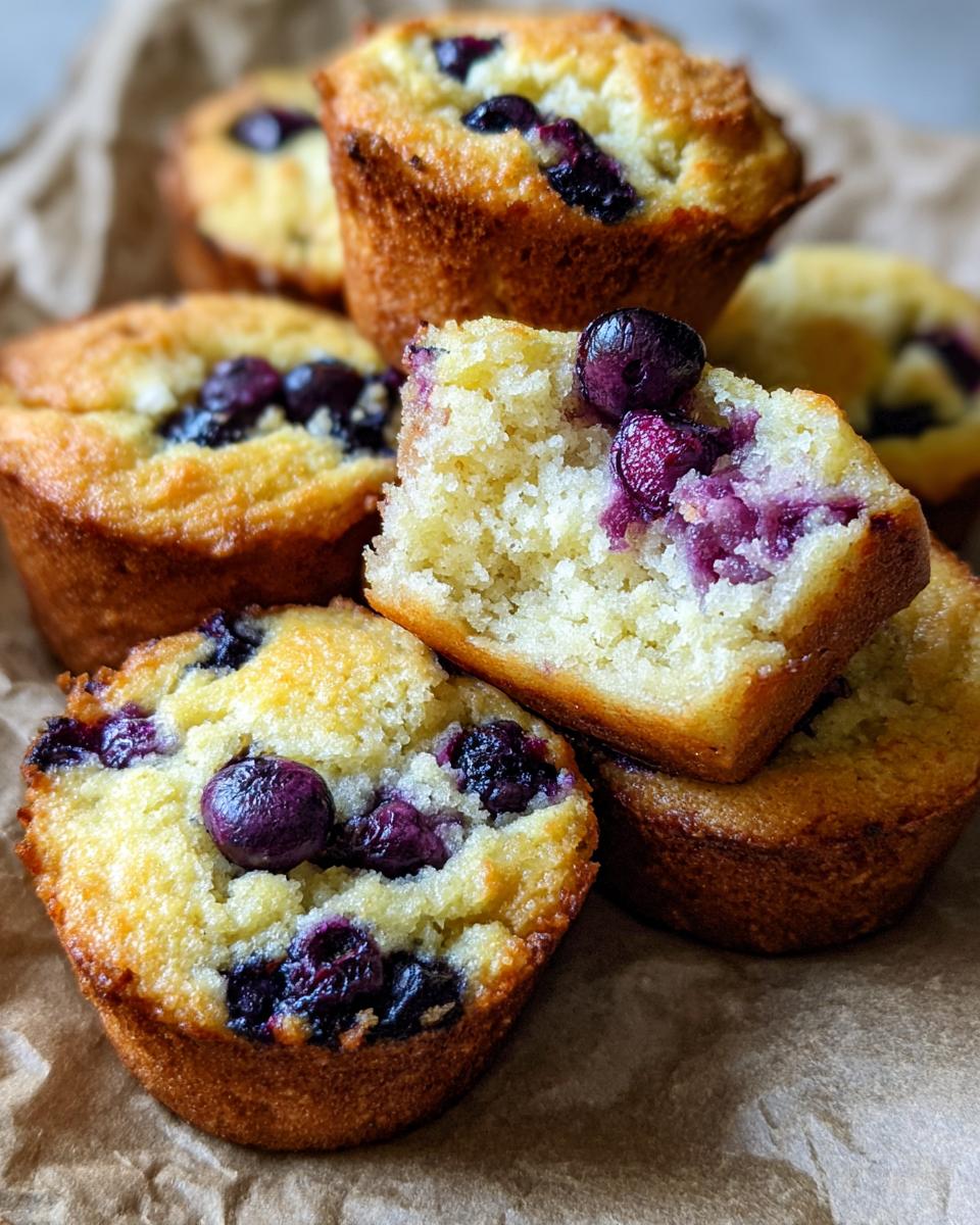 Blueberry Yogurt Protein Muffin Bites - detail 2
