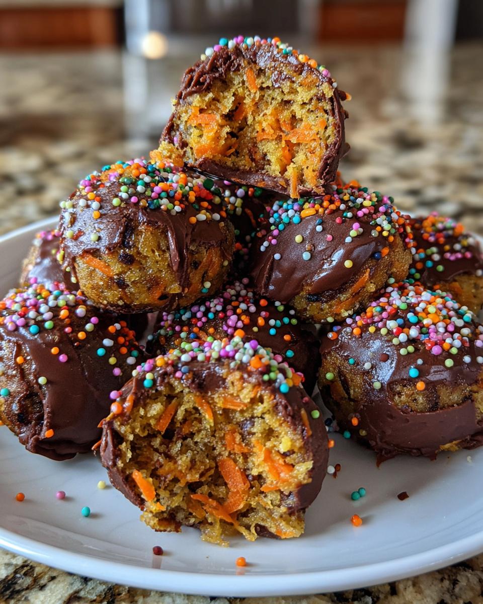 Carrot Cake Truffles - detail 1