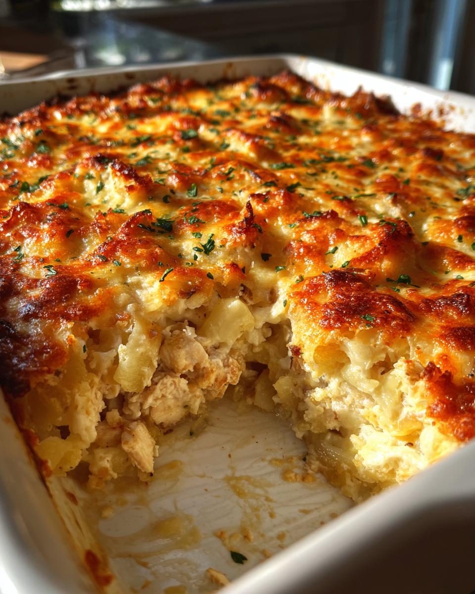 Cheesy Chicken & Potato Casserole - detail 1