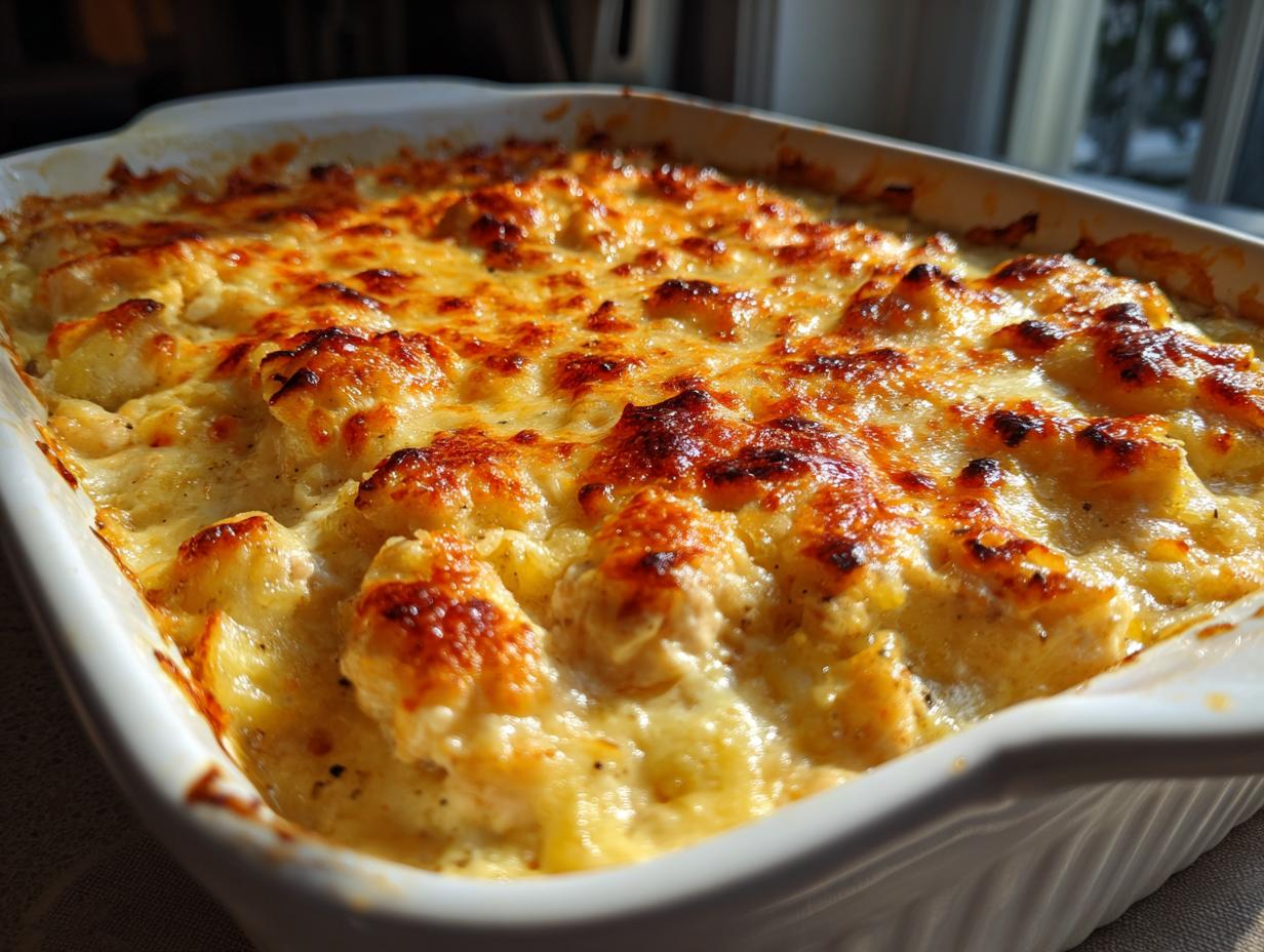 Cheesy Chicken & Potato Casserole - detail 2