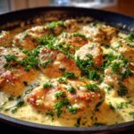 Creamy Garlic Chicken Skillet (30 Minutes)