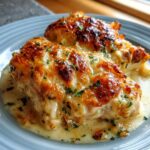 Creamy Garlic Parmesan Chicken Bake