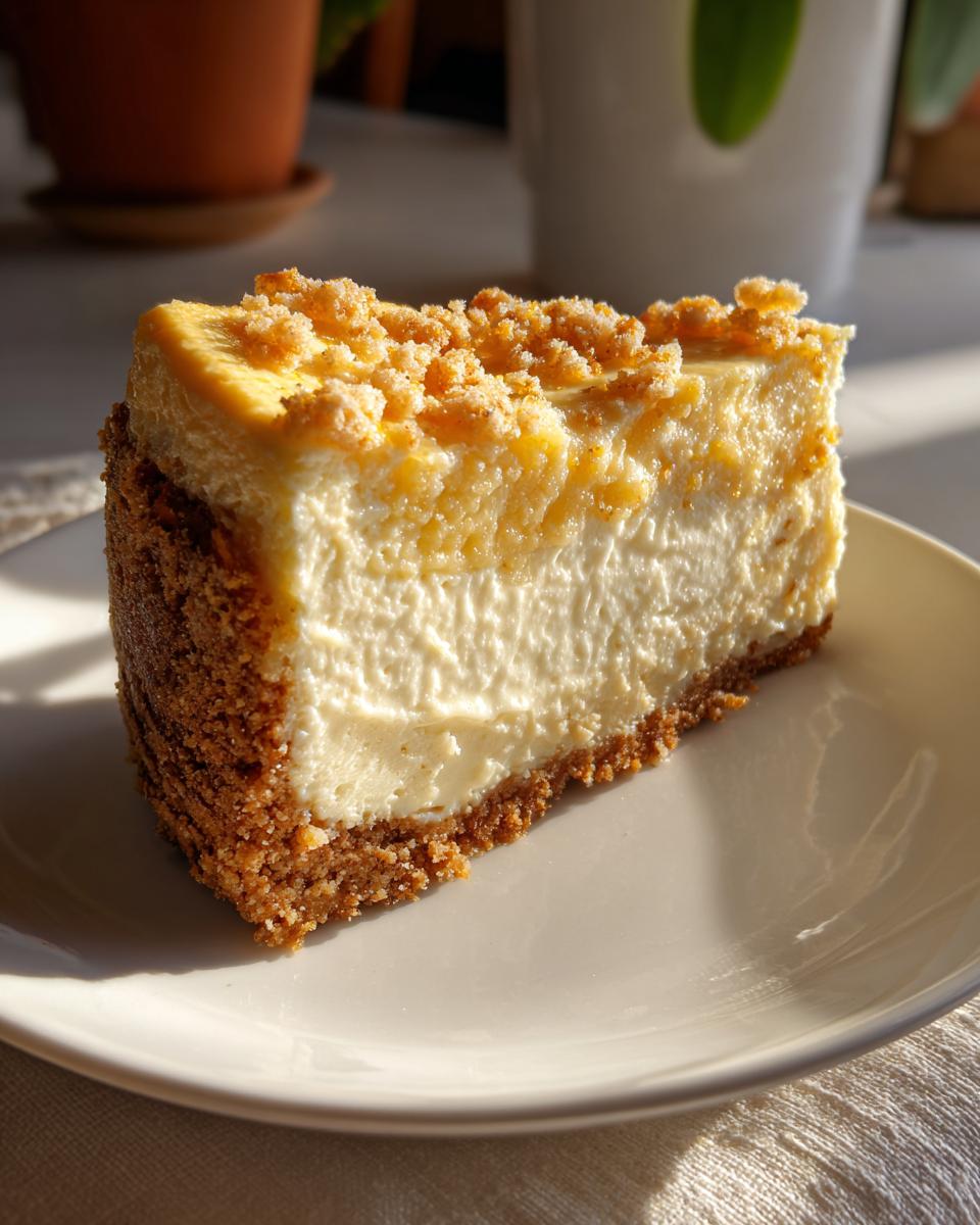 Delicious Honey Lavender Cheesecake with a Creamy Floral Twist - detail 1