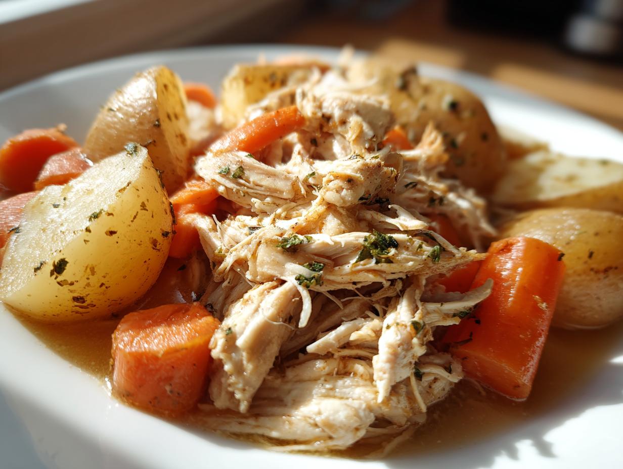 Dump & Go Crockpot Chicken Dinner: 1 Meal, Easy Way 4 Dump & Go Crockpot Chicken Dinner - detail 1