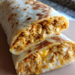 Easy Cheesy Garlic Chicken Wraps (Ready in 20 Minutes)
