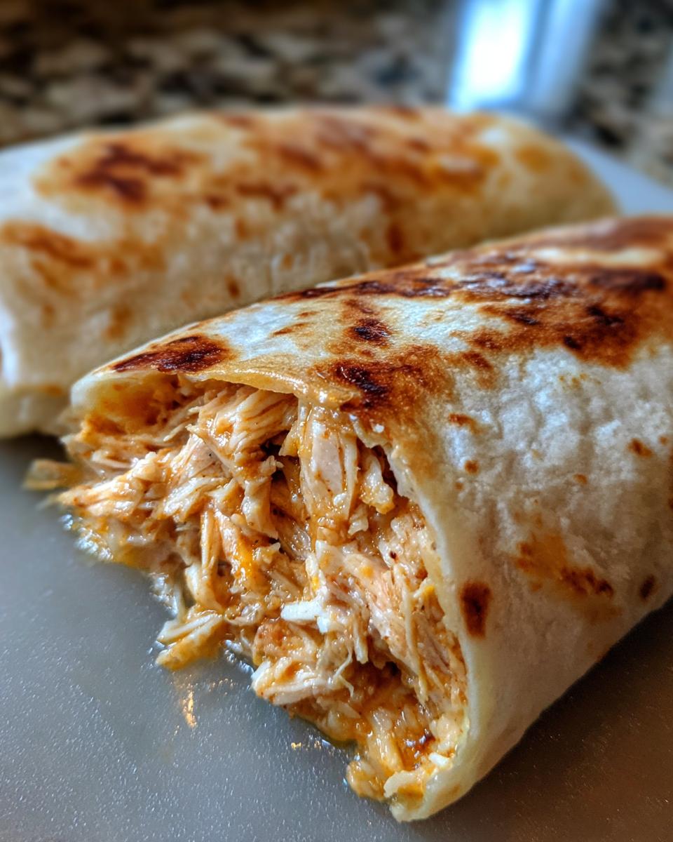 Easy Cheesy Garlic Chicken Wraps (Ready in 20 Minutes) - detail 2