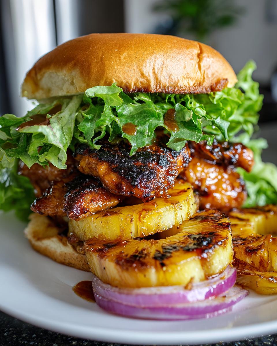 Hawaiian Huli Huli Chicken Stack - detail 1