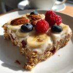 Healthy Banana Yogurt Breakfast Bars