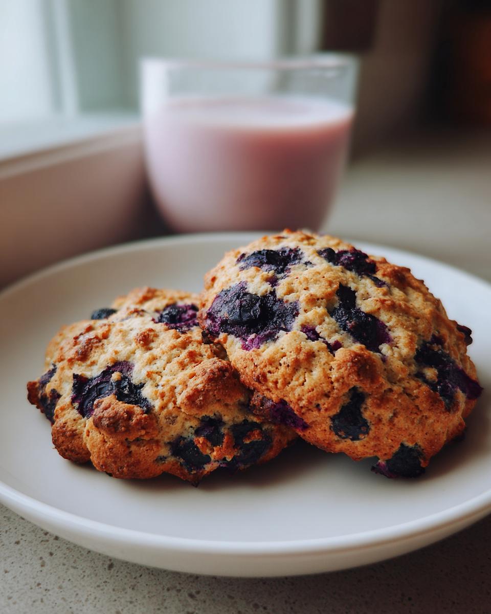 Healthy Blueberry Yogurt Breakfast Cookies - detail 1