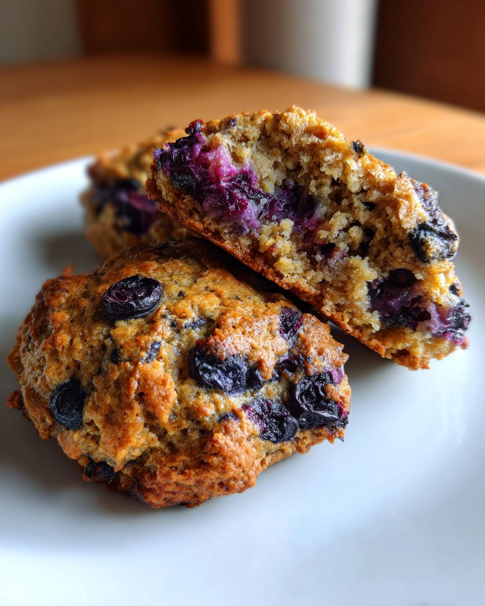 Healthy Blueberry Yogurt Breakfast Cookies - detail 2