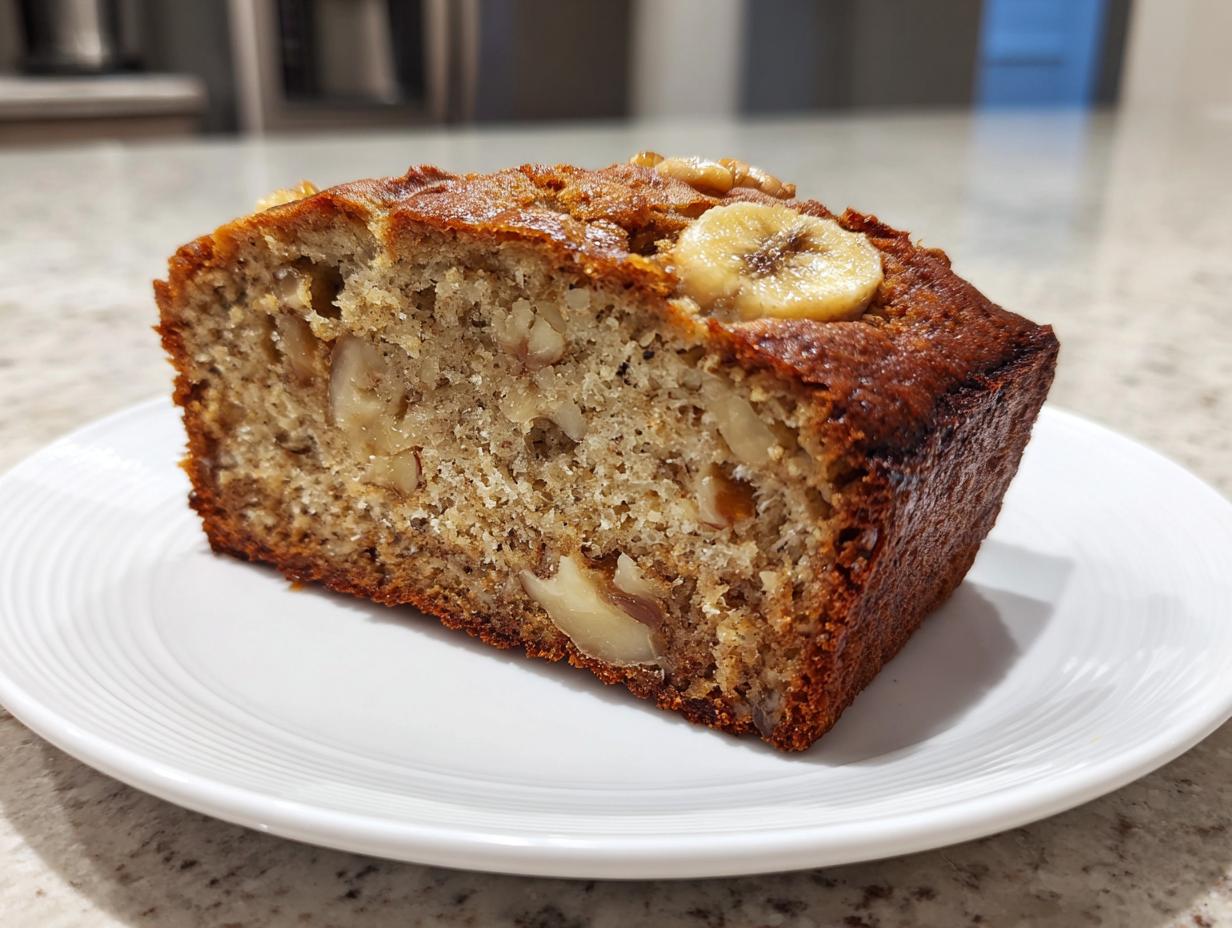 Healthy Greek Yogurt Banana Bread - detail 2