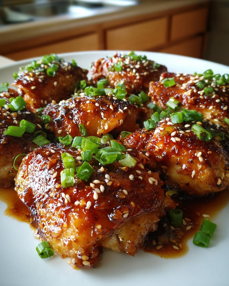 Unbelievable! 30-Min Honey Garlic Chicken Thighs are Amazing 5 Honey Garlic Chicken Thighs (30 Min) - detail 2