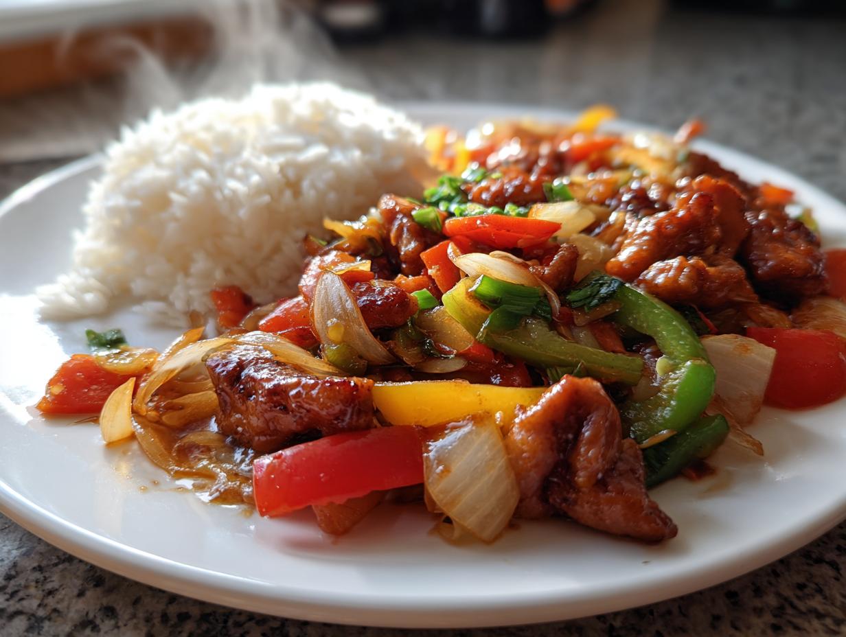 Juicy Chicken Thigh Stir-Fry with Garlic Sauce - detail 2
