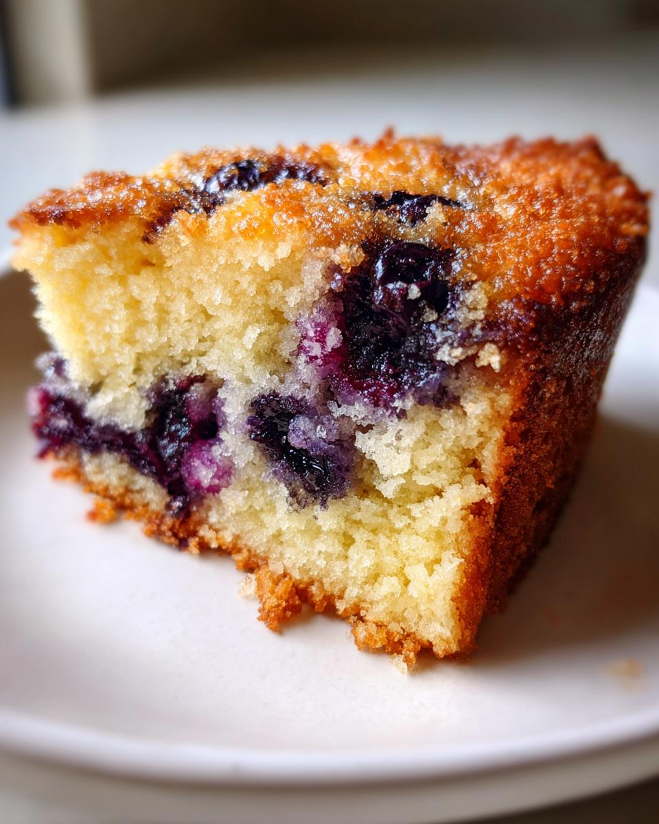 Lemon Blueberry Yogurt Snack Cake - detail 1