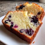 Lemon Blueberry Yogurt Snack Cake
