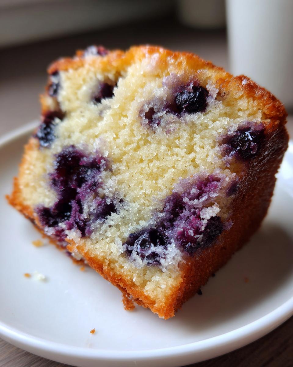 Lemon Blueberry Yogurt Snack Cake - detail 2