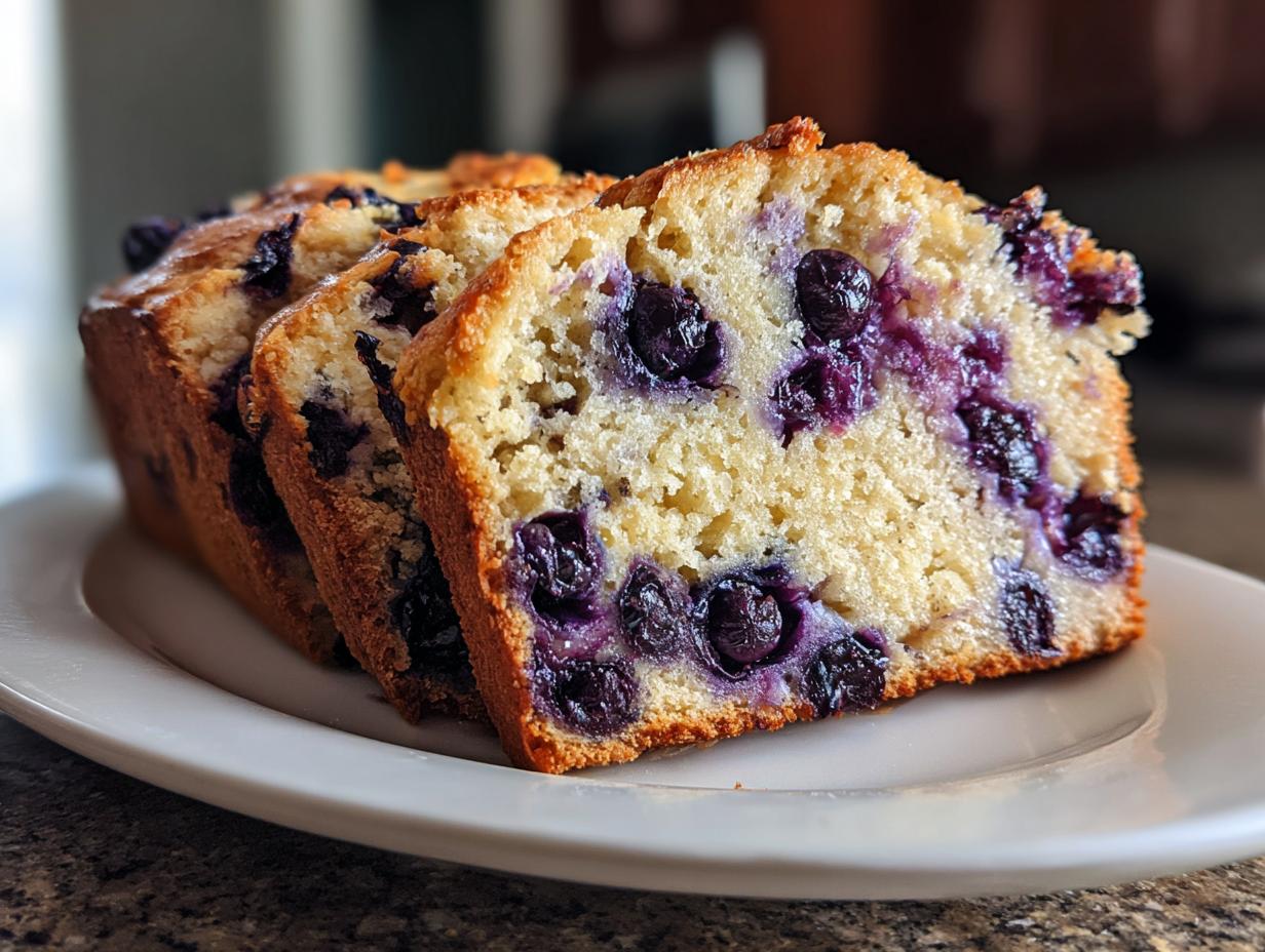 Moist Blueberry Yogurt Bread for Busy Mornings - detail 2