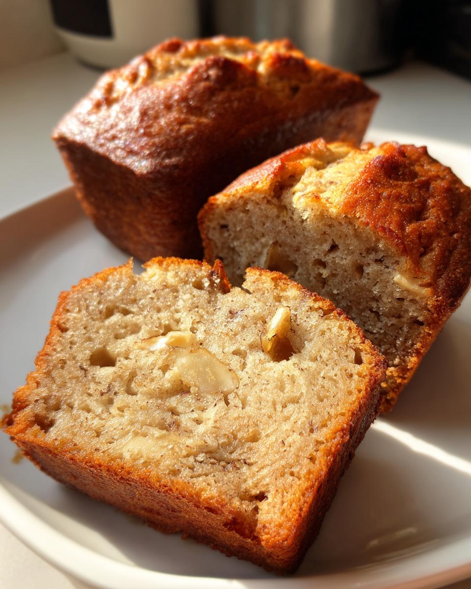 Soft Banana Yogurt Mini Loaves for Lunchboxes - detail 1