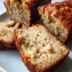 Soft Banana Yogurt Mini Loaves for Lunchboxes