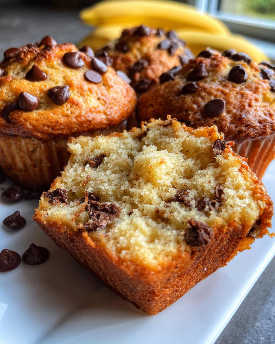 Soft & Fluffy Banana Breakfast Muffins - detail 1