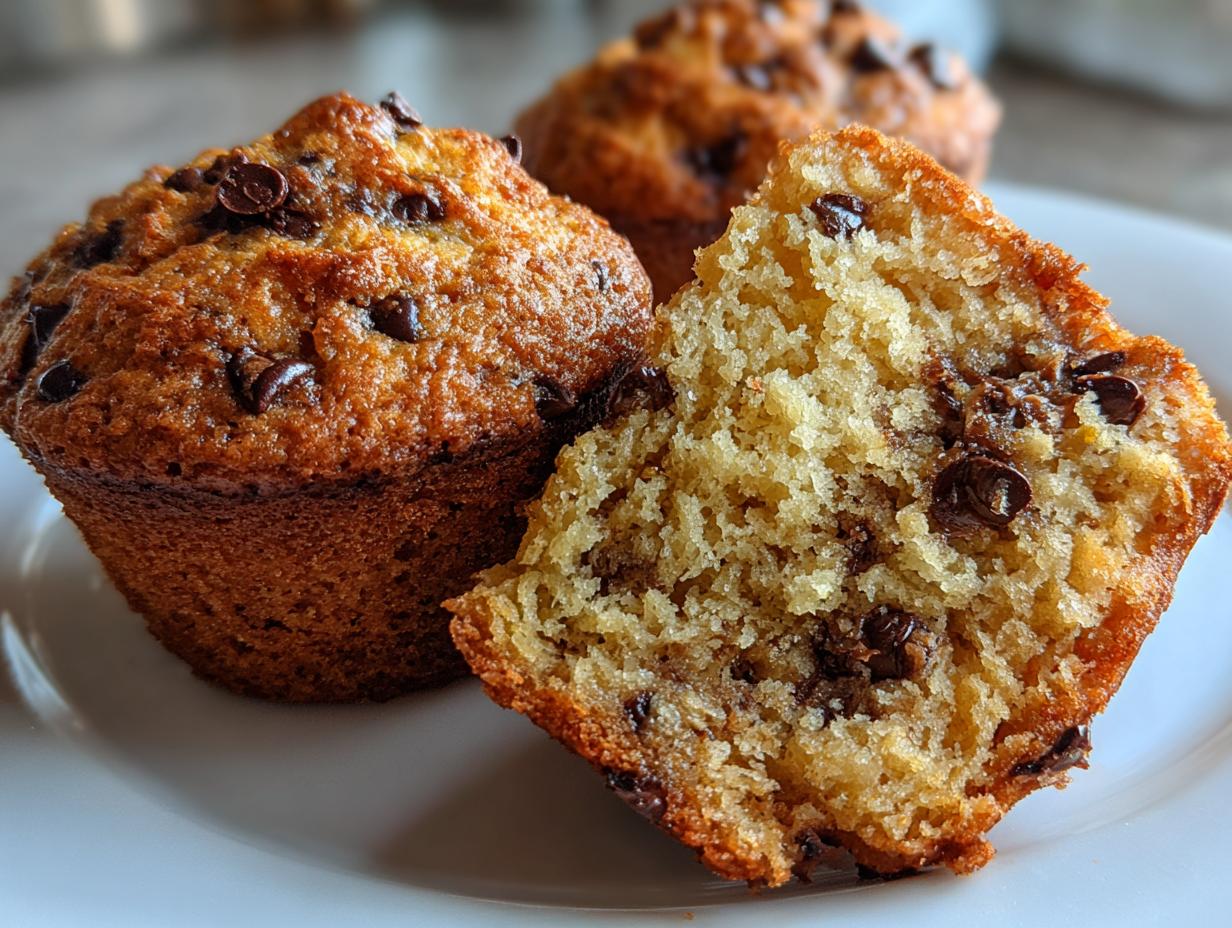 Soft & Fluffy Banana Breakfast Muffins - detail 2