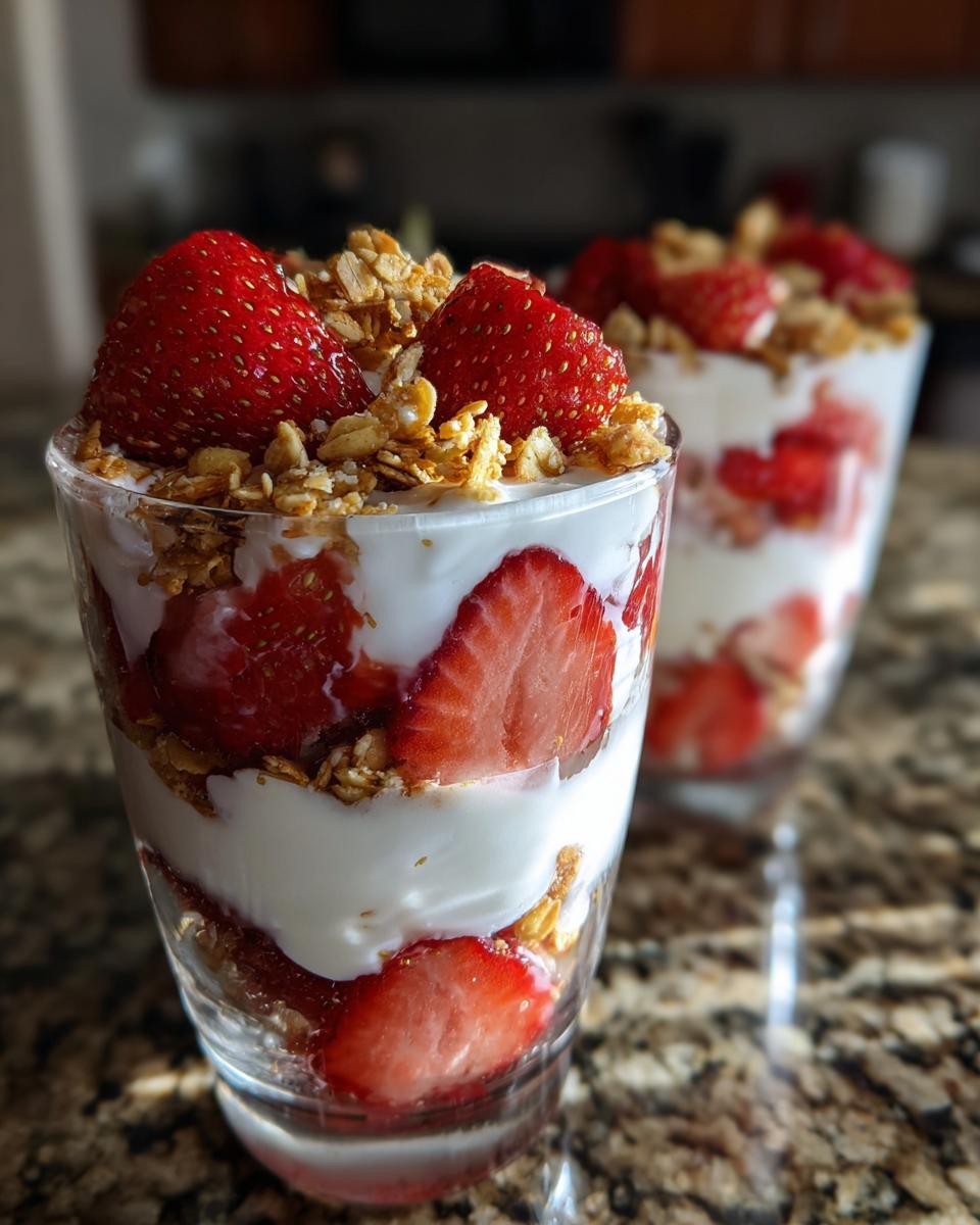 Delectable Strawberry Dessert Parfaits in 10 Minutes! 5 Strawberry Dessert Parfaits in 10 Minutes - detail 2