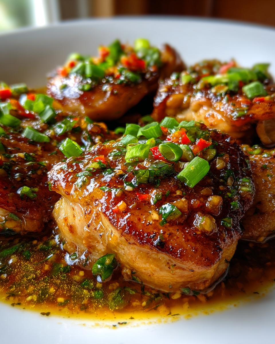 Sweet Chili Chicken Thighs in One Skillet - detail 1