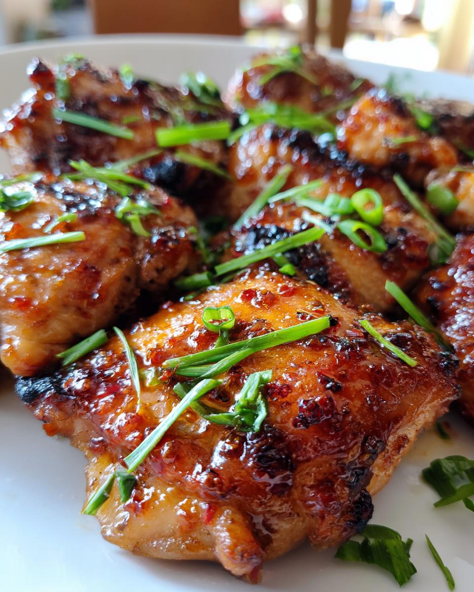 Sweet Chili Chicken Thighs in One Skillet - detail 2