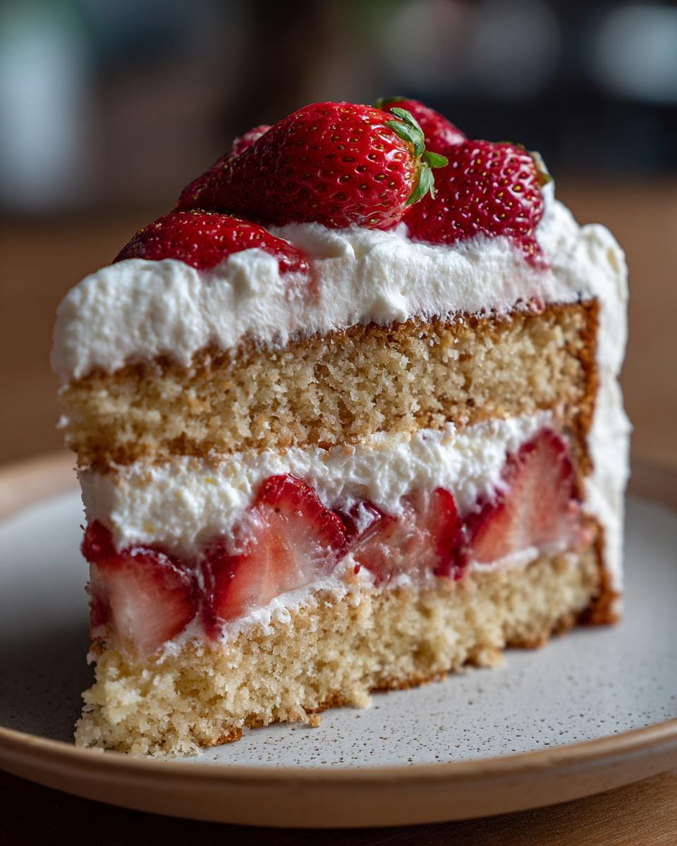 Unbelievable: 2-Layer Ultimate Strawberry Shortcake Cake 5 Ultimate Strawberry Shortcake Cake - detail 2