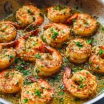 10-Minute Garlic Butter Shrimp Skillet