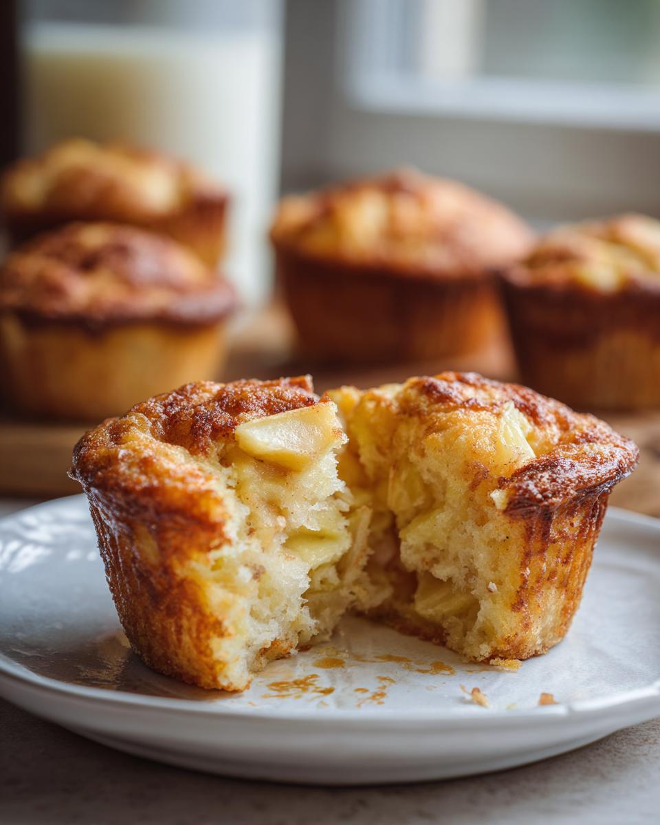 Apple Cinnamon Greek Yogurt Muffins - detail 1