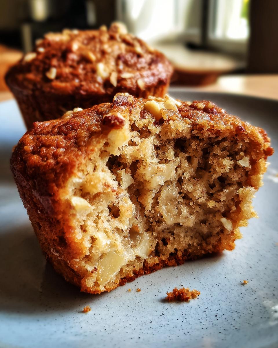 Apple Cinnamon Oat Muffins - detail 2