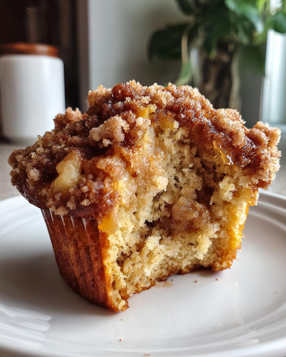 Apple Cinnamon Streusel Muffins - detail 1