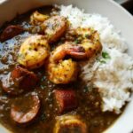 Authentic Shrimp and Sausage Gumbo
