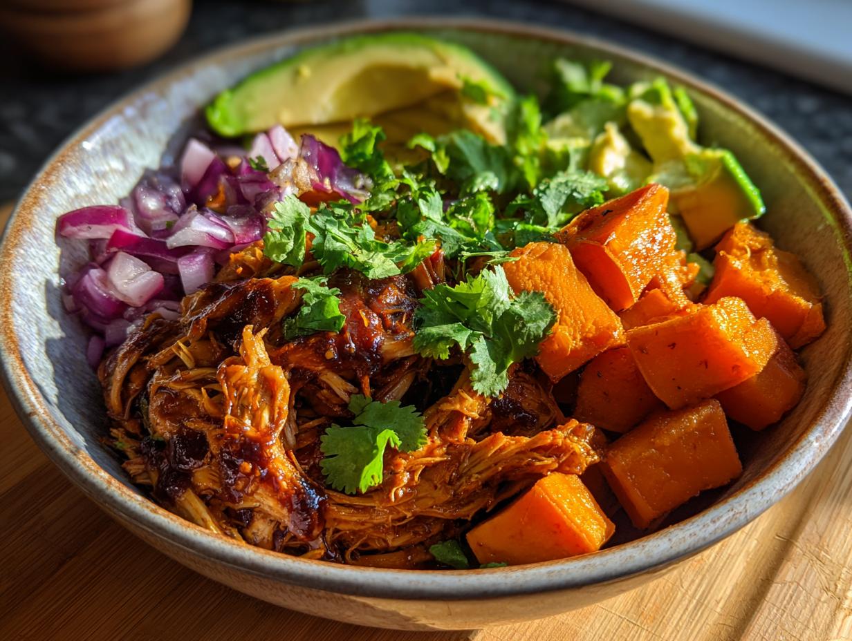 BBQ Chicken Sweet Potato Bowl - detail 1