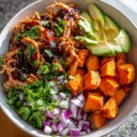 BBQ Chicken Sweet Potato Bowl