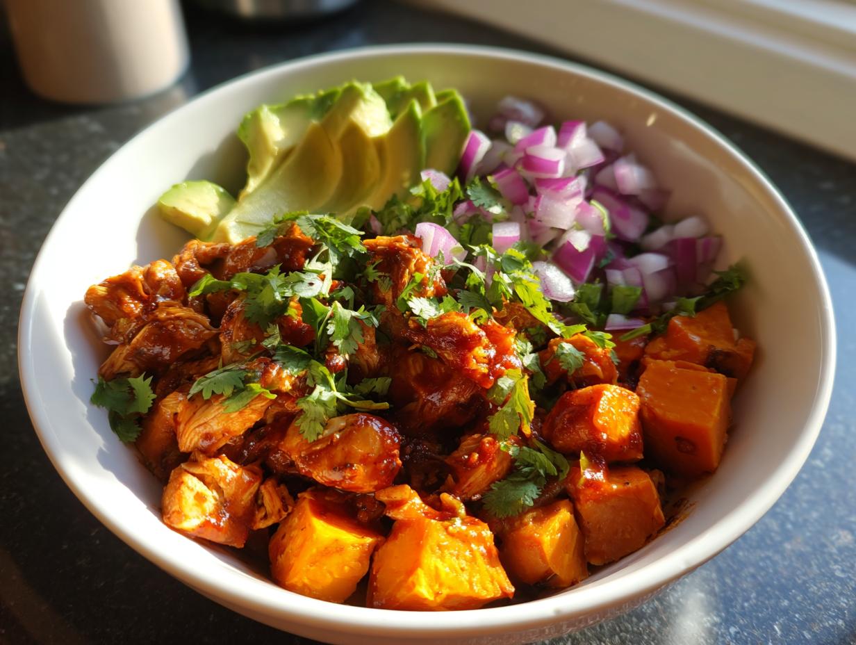 BBQ Chicken Sweet Potato Bowl - detail 2