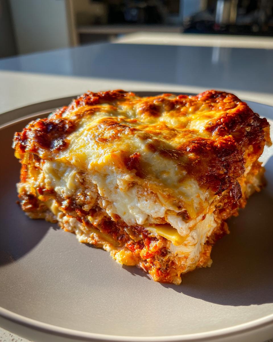 Baked Ravioli Lasagna - detail 1