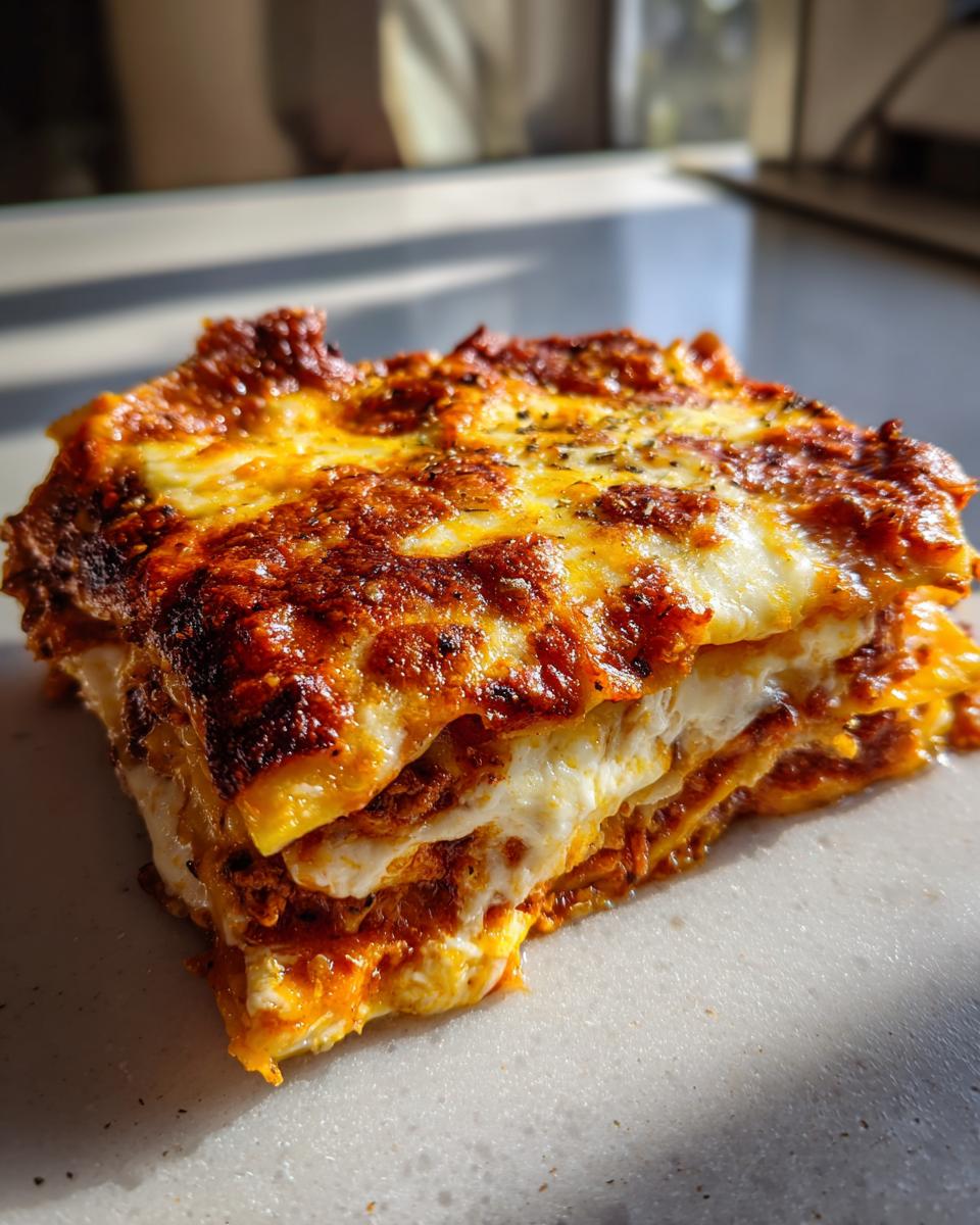 Baked Ravioli Lasagna - detail 2