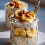 Banana Bread Protein Overnight Oats
