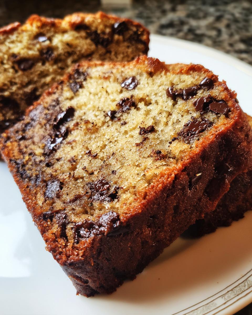 Banana Chocolate Chip Bread - detail 2