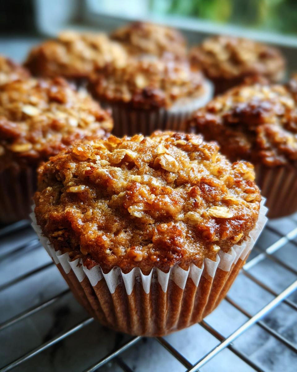 Banana Oat Muffins - detail 2