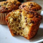 Banana Oatmeal Chocolate Chip Muffins