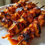 Bang Bang Chicken Skewers