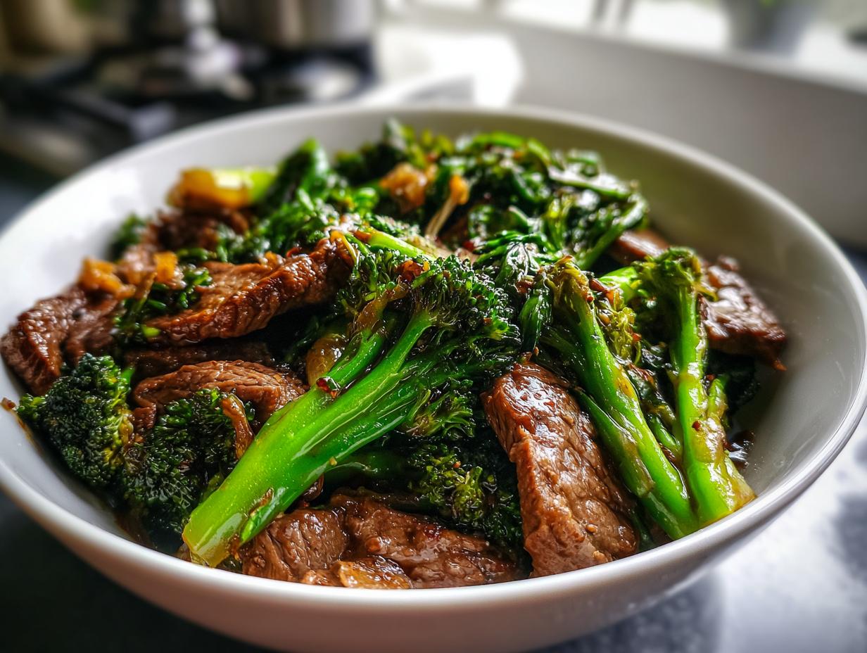 Beef and Broccoli Stir Fry - detail 2