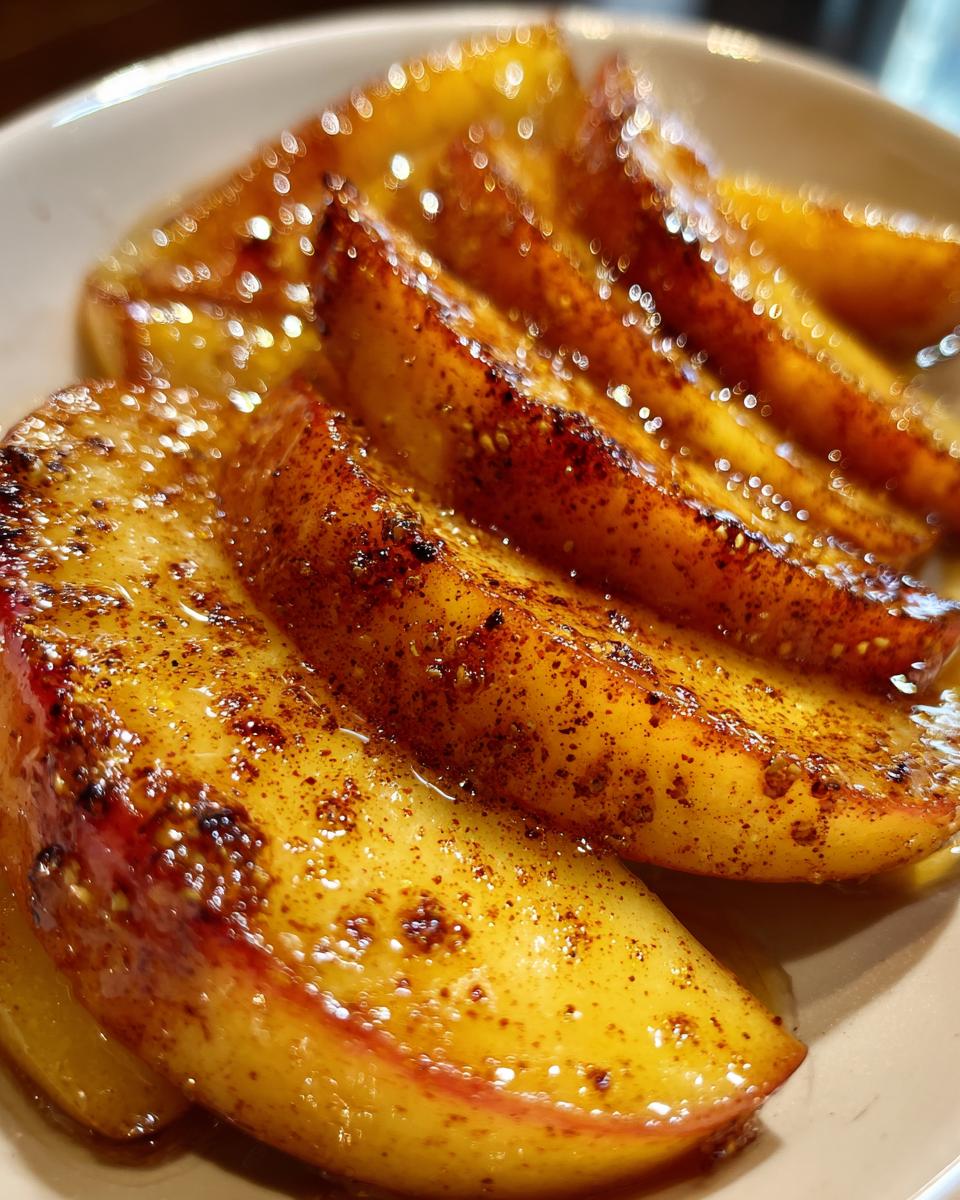 Blooming Grilled Cinnamon Apples - detail 2