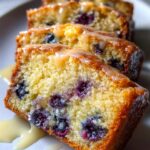 Blueberry Lemon Loaf Cake